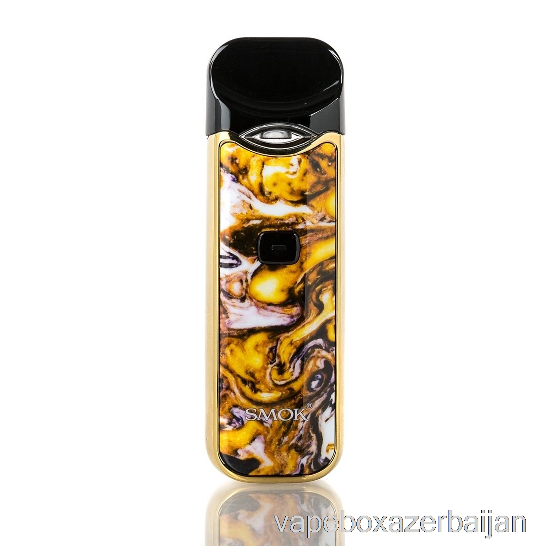 Vape Azerbaijan SMOK NORD 15W Pod Kit Yellow / Purple Resin